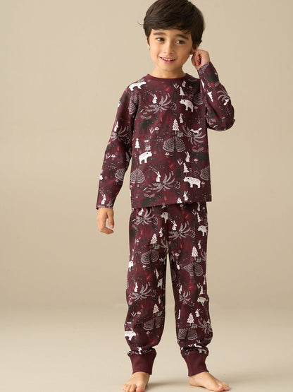Angel & Rocket Red Andreas Scandi Print Pyjamas - image 1
