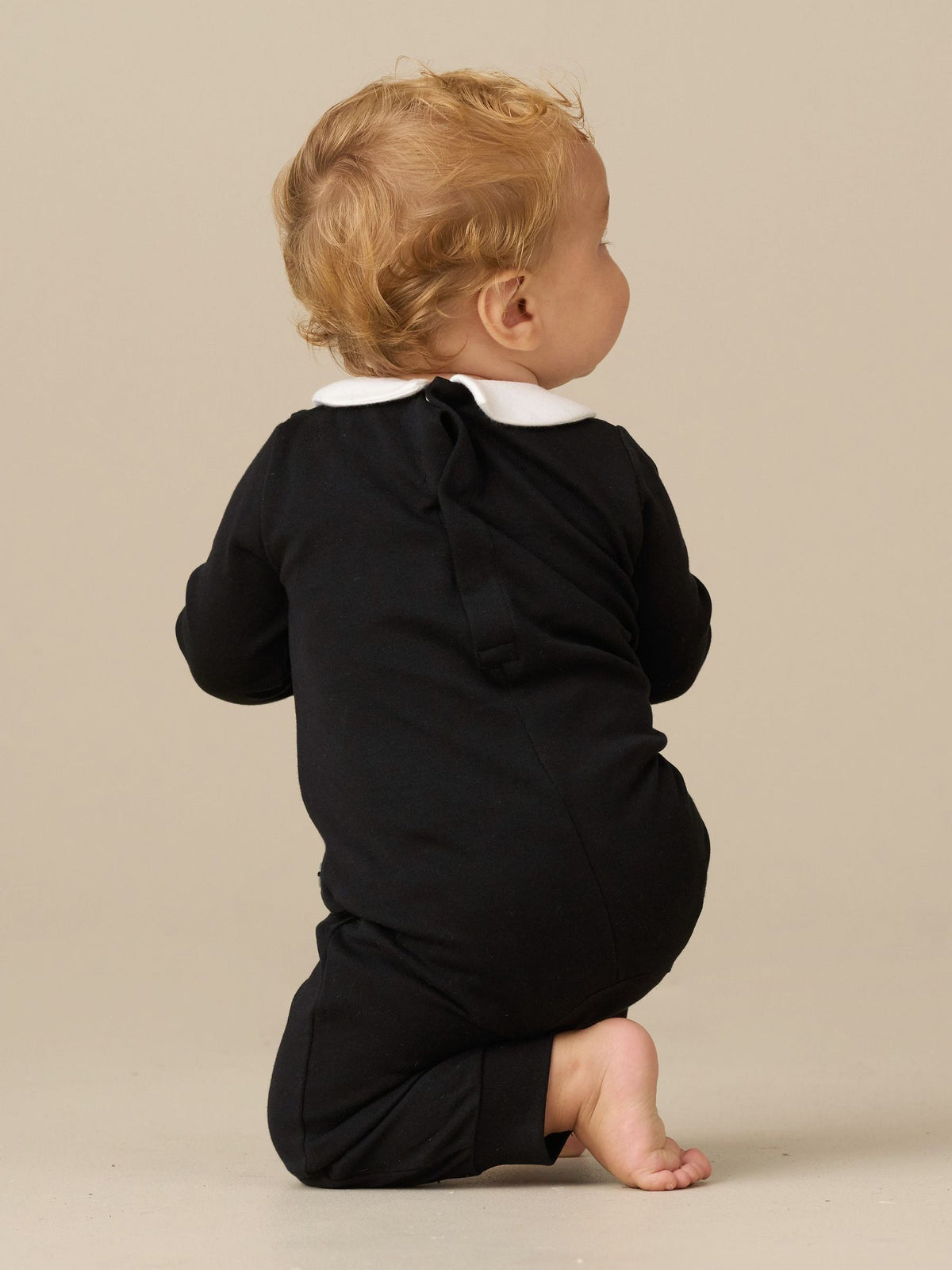 Dsiney Kidz - Angel & Rocket Black Stanley Tuxedo Romper image 3