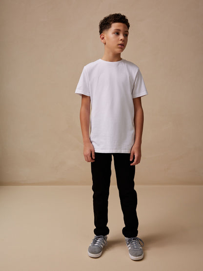 Dsiney Kidz - White Regular Fit Short Sleeve T-Shirt (3-16yrs) image 2