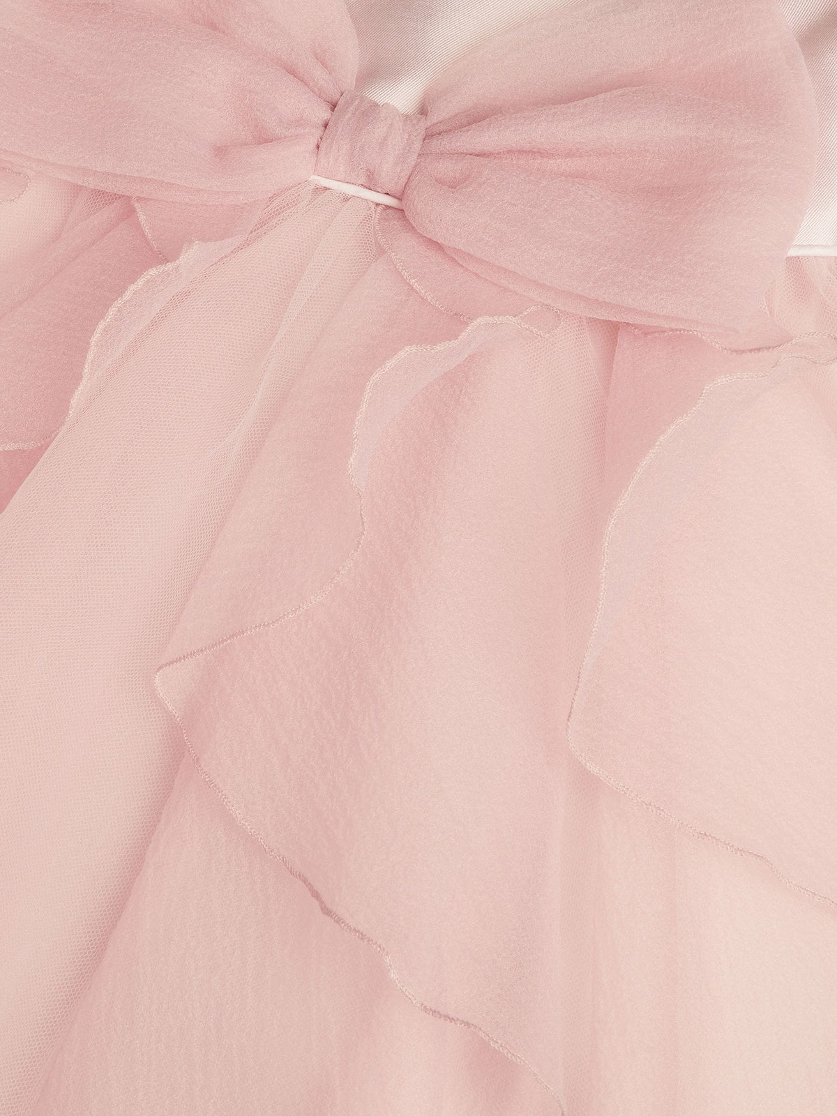 Dsiney Kidz - Monsoon Pink Raphela Puff Sleeve Bow Party Dress image 4