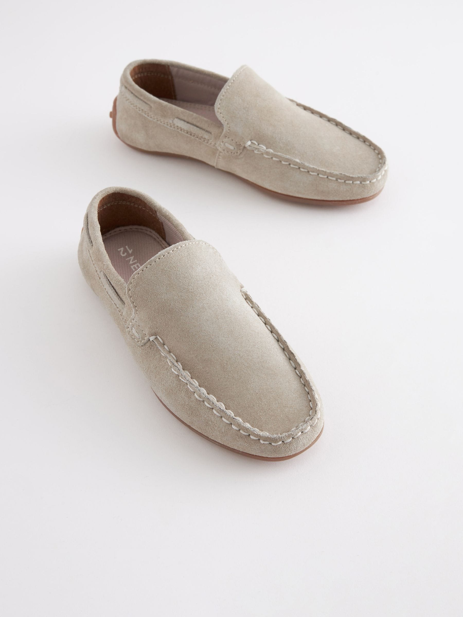 Suede Stone Standard Fit (F) Loafers image 4