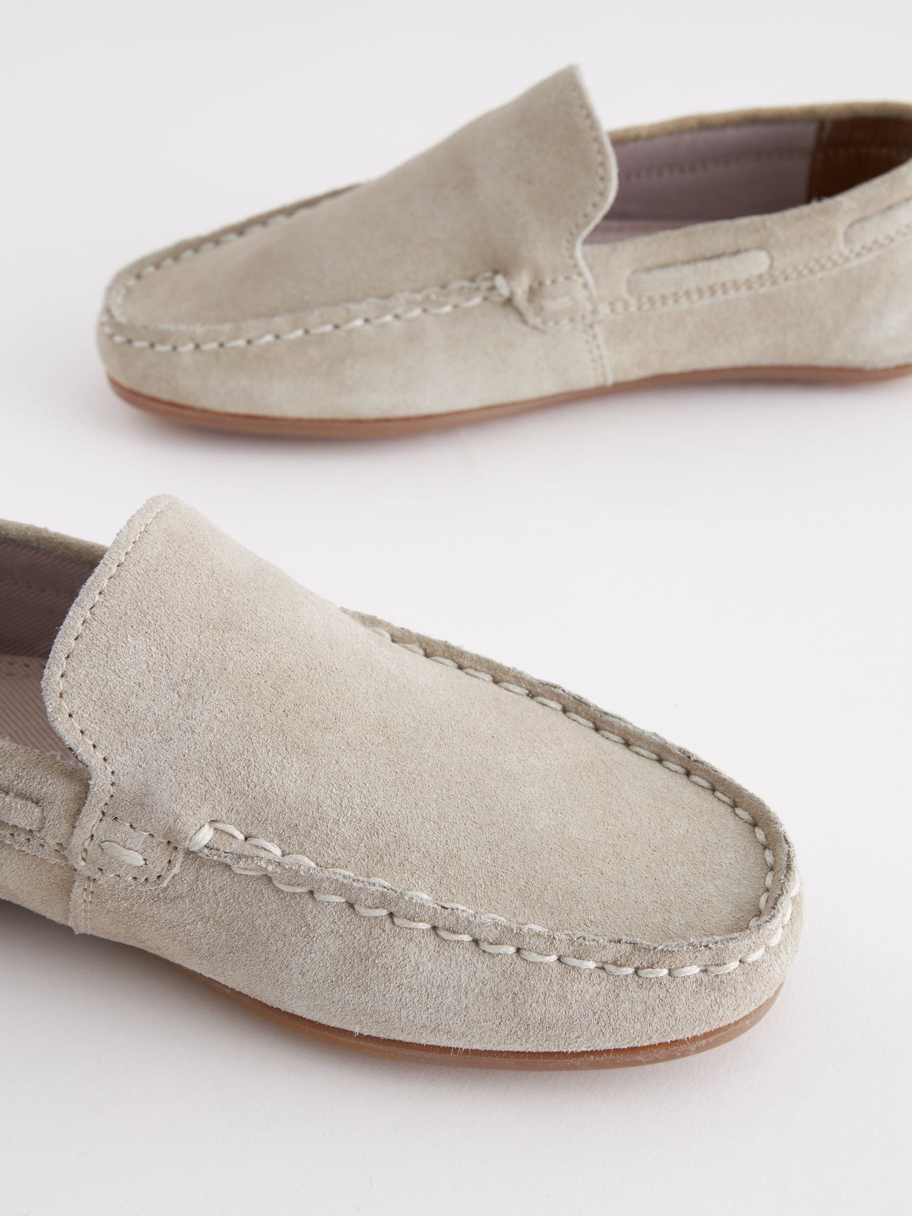Suede Stone Standard Fit (F) Loafers image 7