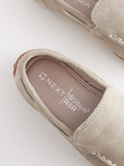Suede Stone Standard Fit (F) Loafers image 9