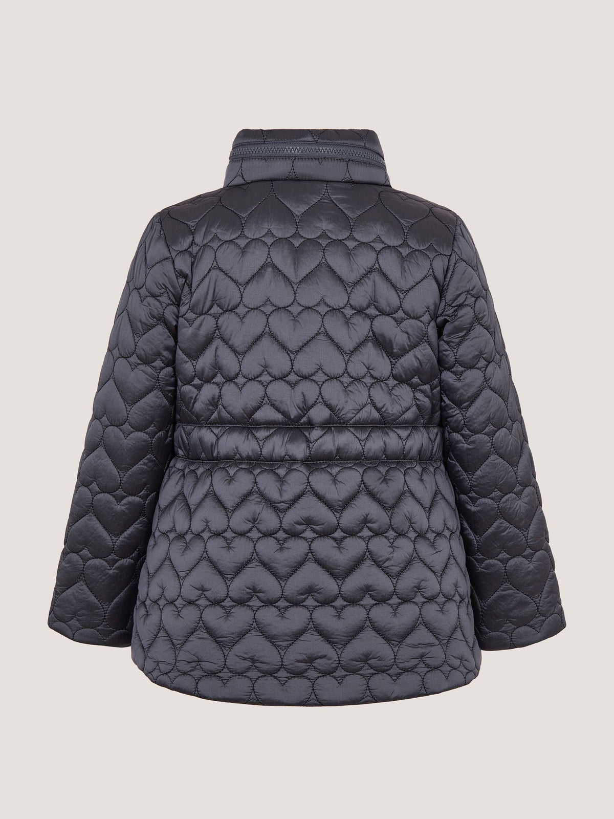 Dsiney Kidz - Monsoon Blue Heart Quilted Shower Resistant Coat image 3