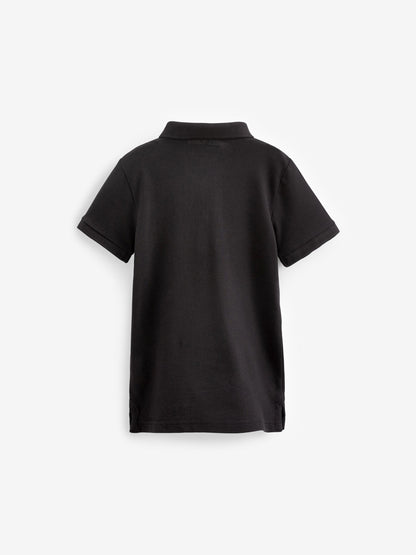 Dsiney Kidz - Stag Black Short Sleeve Polo Shirt (3-16yrs) image 2