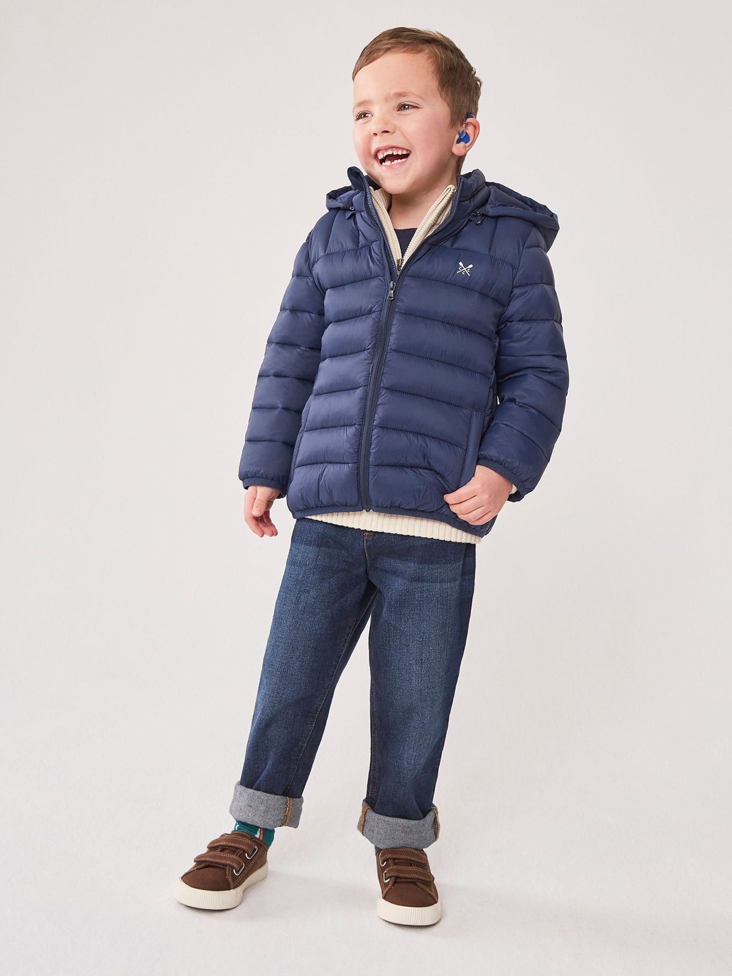 Dsiney Kidz - Crew Clothing Black Nylon Casual Jacket image 1