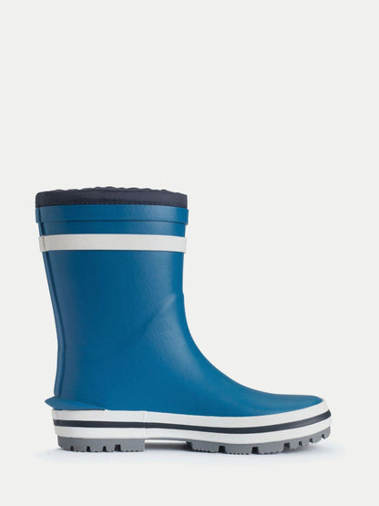Start Rite Blue Little Puddle Pull On Waterproof Wellies image 3