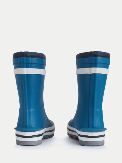 Start Rite Blue Little Puddle Pull On Waterproof Wellies image 5