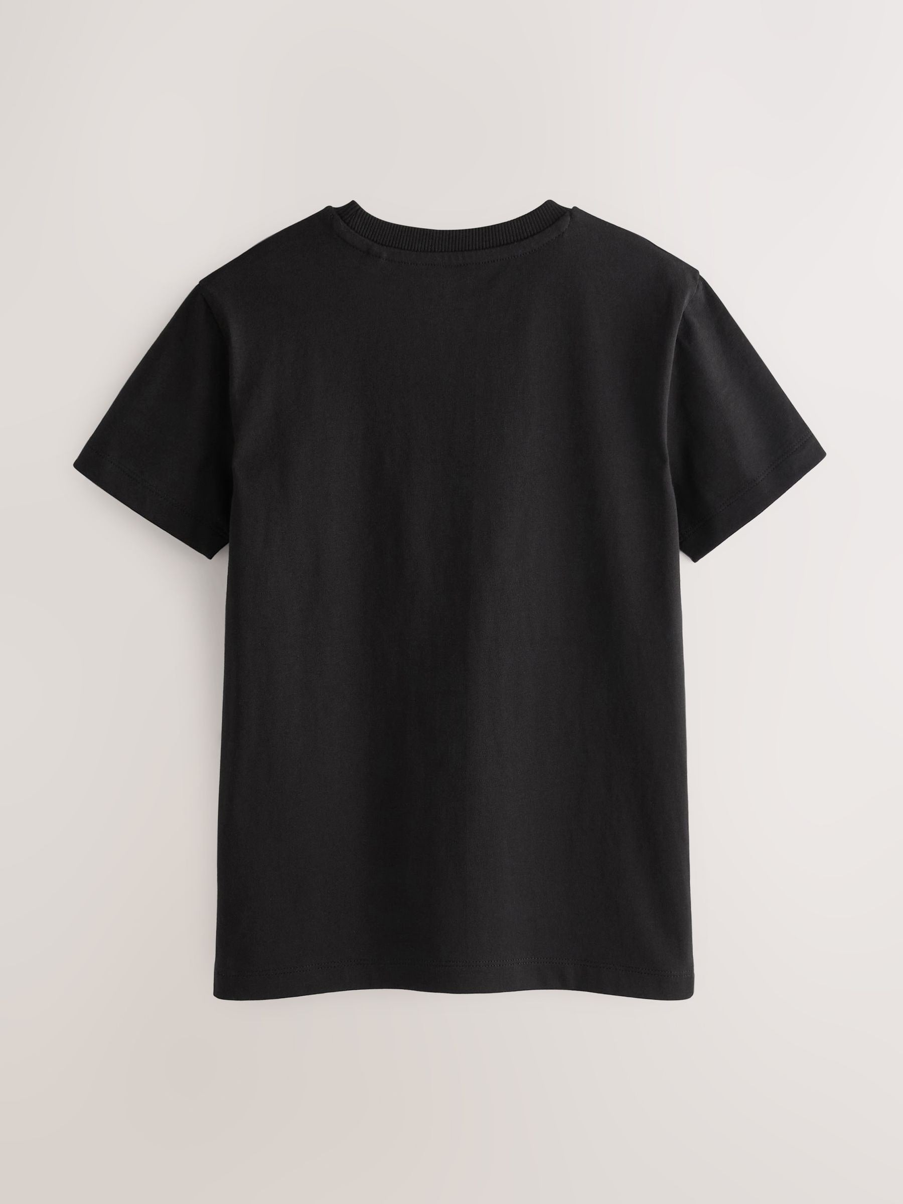 Dsiney Kidz - Black Regular Fit Short Sleeve T-Shirt (3-16yrs) image 2