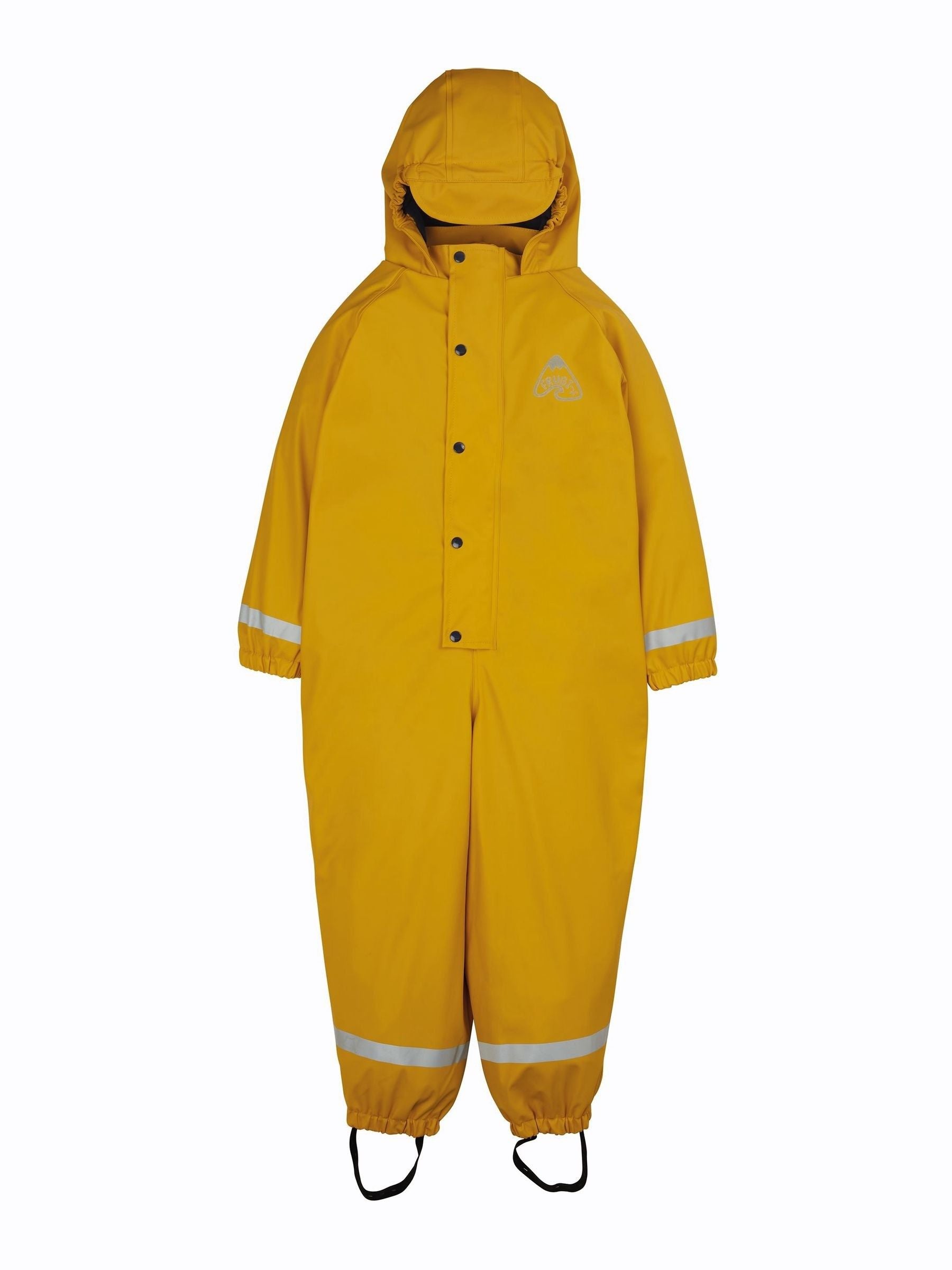 Dsiney Kidz - Frugi Yellow Yellow Waterproof All-In-One Puddlesuit image 1