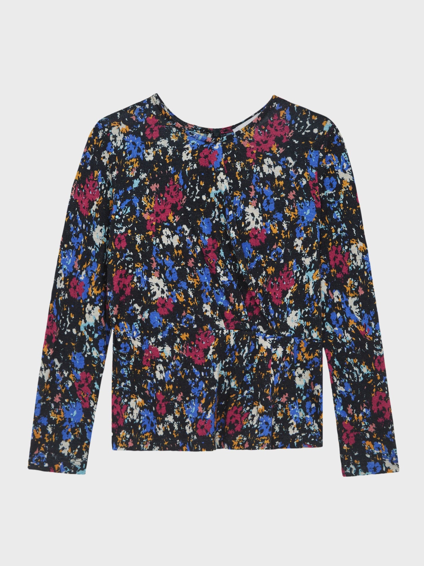 Dsiney Kidz - Reiss Navy Print Jackie 4-9 yrs Printed Jersey Top image 2