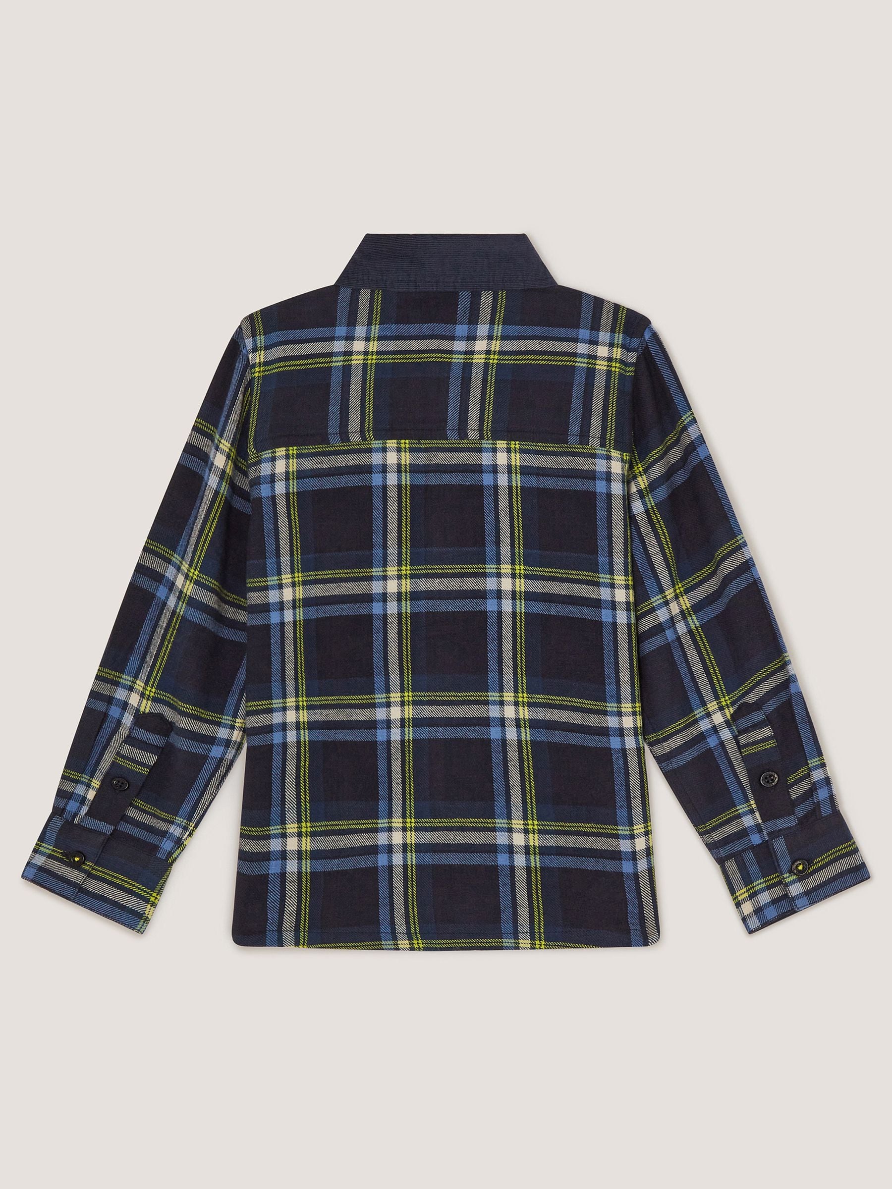 Dsiney Kidz - Monsoon Blue Check Print Shirt image 3