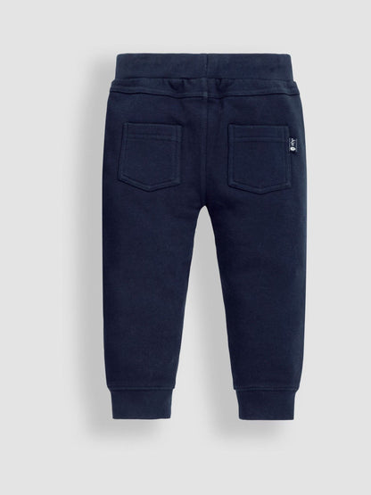 JoJo Maman Bébé Navy Blue & Indigo Blue 2-Pack Joggers image 4