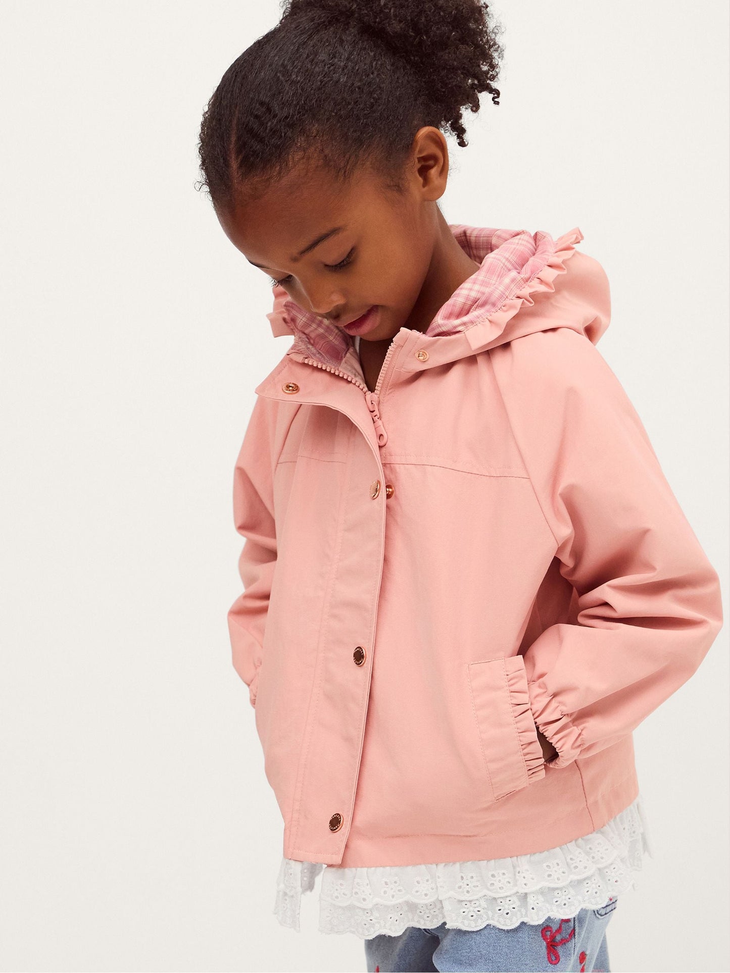 Dsiney Kidz - Monsoon Pink Broderie Shower-Proof Jacket image 1