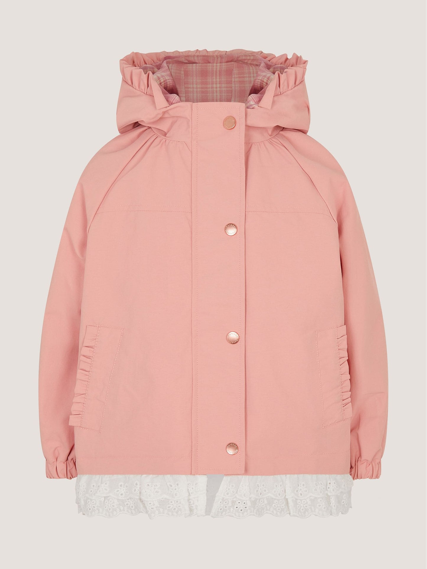 Dsiney Kidz - Monsoon Pink Broderie Shower-Proof Jacket image 2