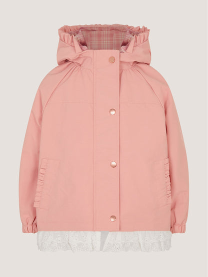 Dsiney Kidz - Monsoon Pink Broderie Shower-Proof Jacket image 2
