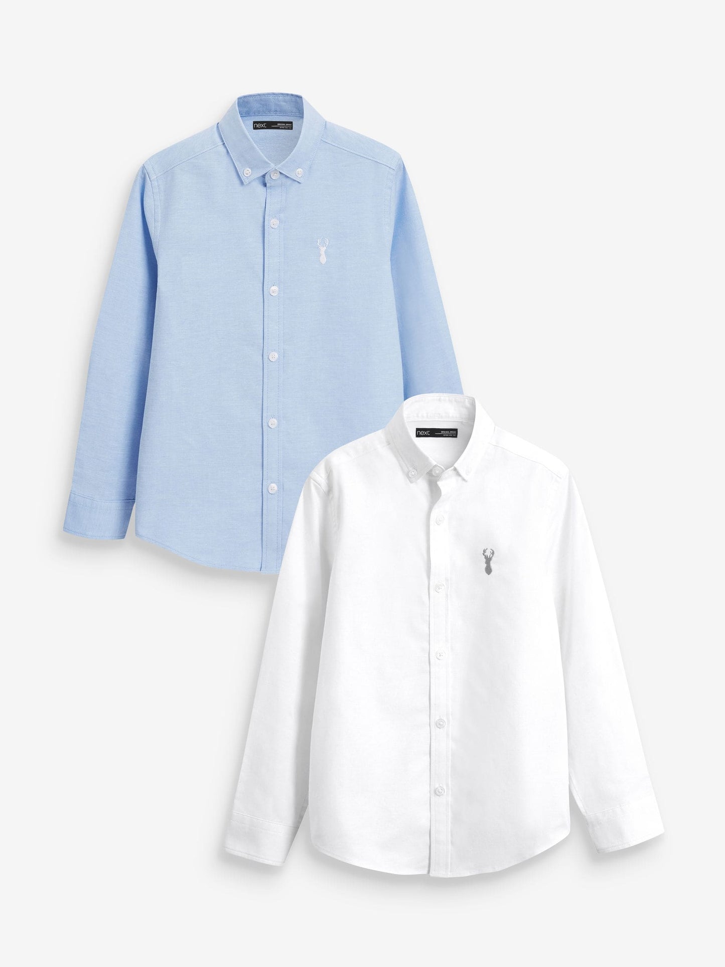 Dsiney Kidz - Blue & White 2 Pack Oxford Shirt (3-16yrs) image 1