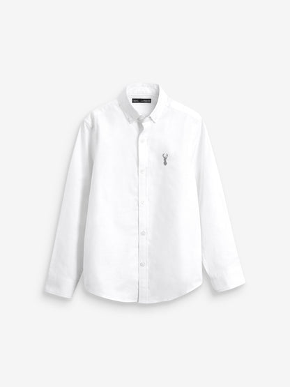 Dsiney Kidz - Blue & White 2 Pack Oxford Shirt (3-16yrs) image 2