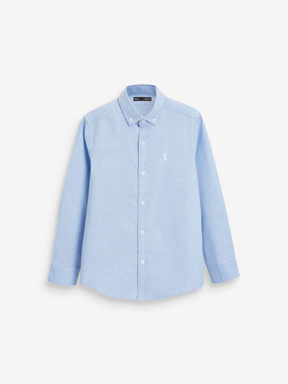 Dsiney Kidz - Blue & White 2 Pack Oxford Shirt (3-16yrs) image 4