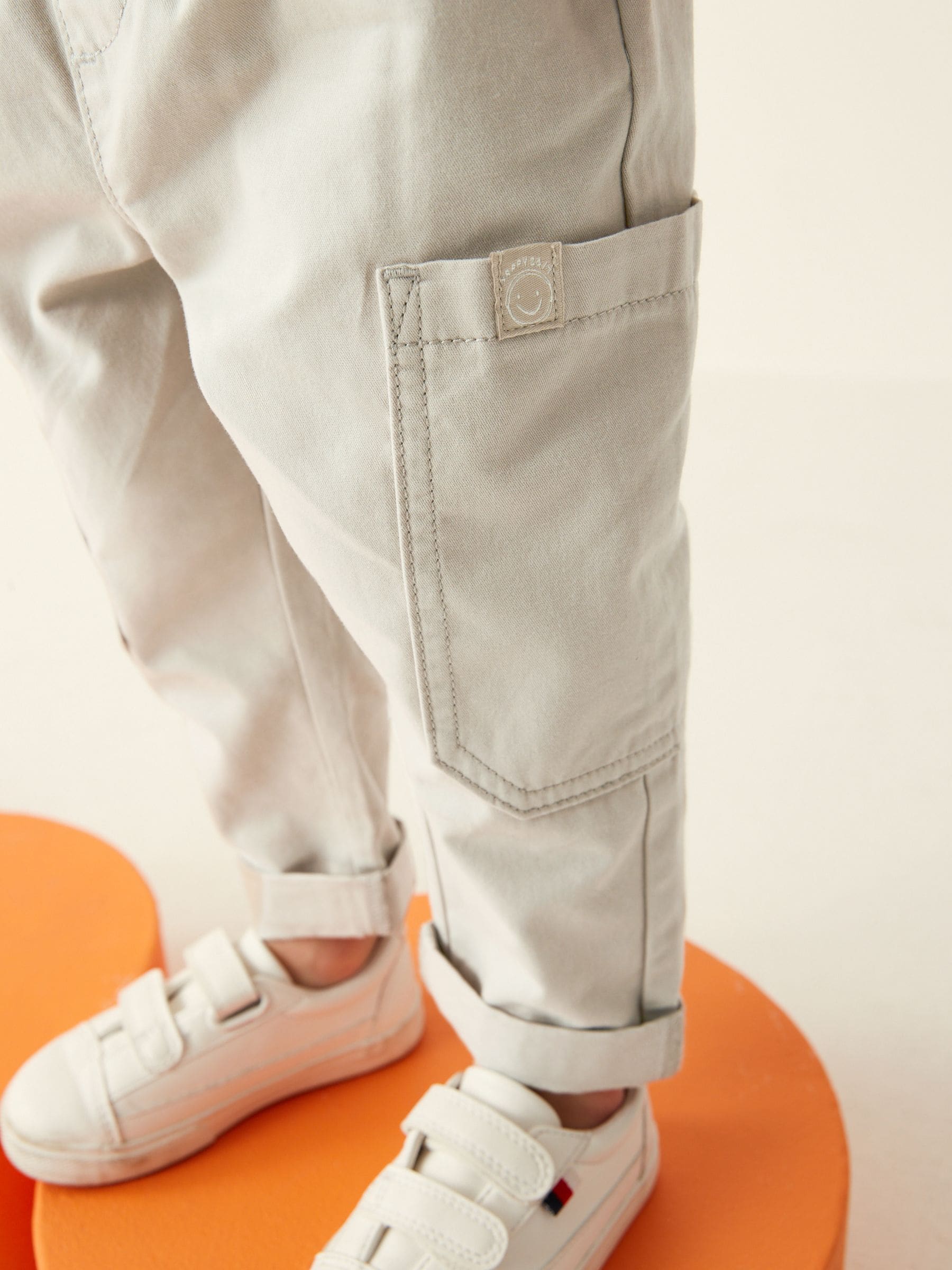 Dsiney Kidz - Neutral Side Pocket Pull-On Trousers (3mths-7yrs) image 4