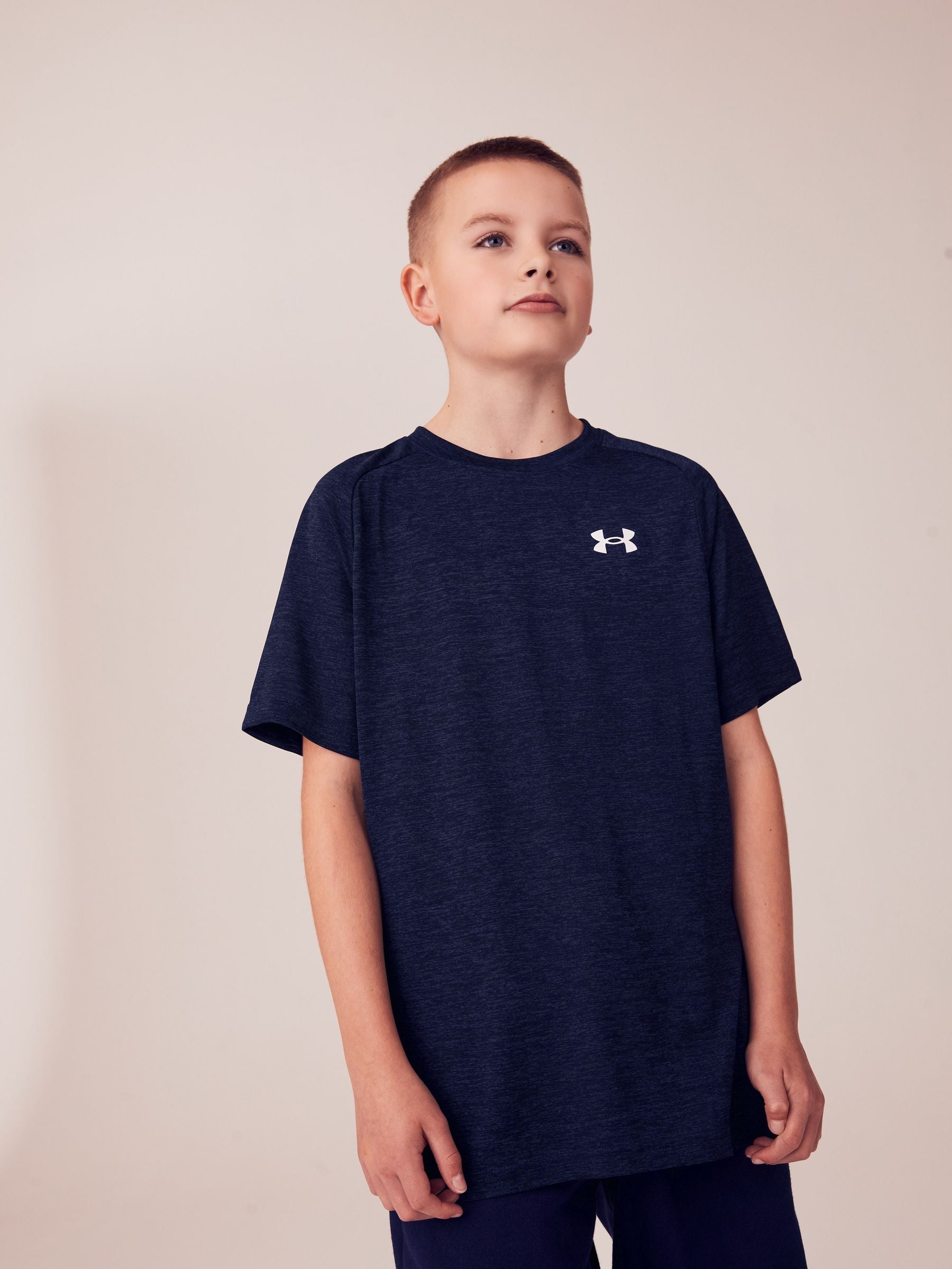 Dsiney Kidz - Under Armour Navy Tech 2.0 Short Sleeve T-Shirt image 1