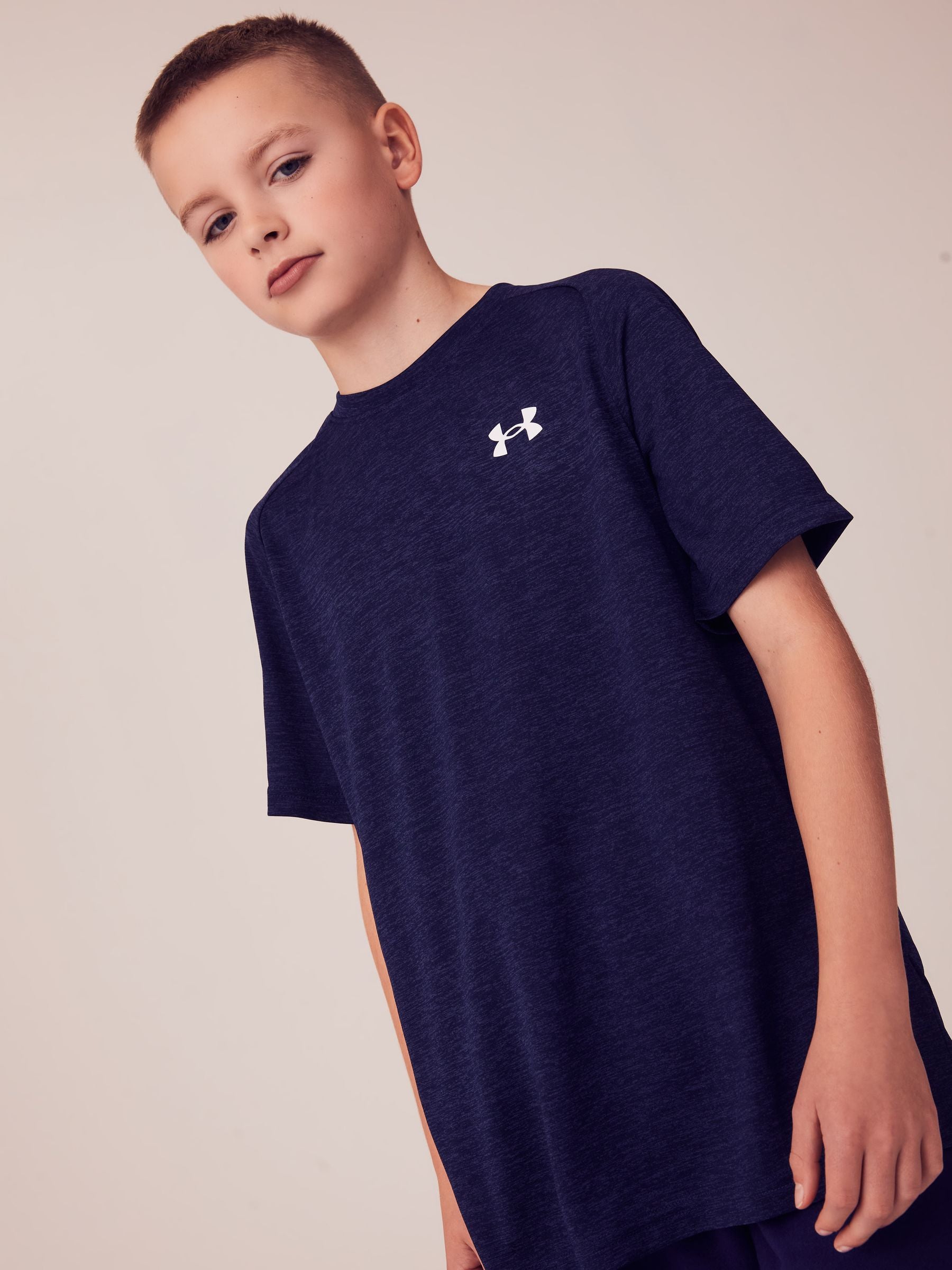 Dsiney Kidz - Under Armour Navy Tech 2.0 Short Sleeve T-Shirt image 4