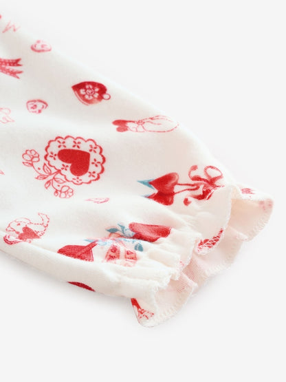 Cream Cath Kidston Baby Sleepsuit