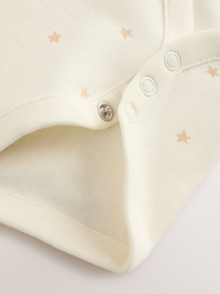 Cream Giraffe I Love My Mummy Baby Bodysuits 1 Pack