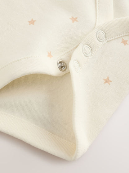 Cream Giraffe I Love My Mummy Baby Bodysuits 1 Pack