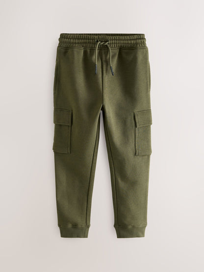 Dsiney Kidz - Black/Green Slim Fit Cargo Joggers 2 Pack (3-16yrs) image 2