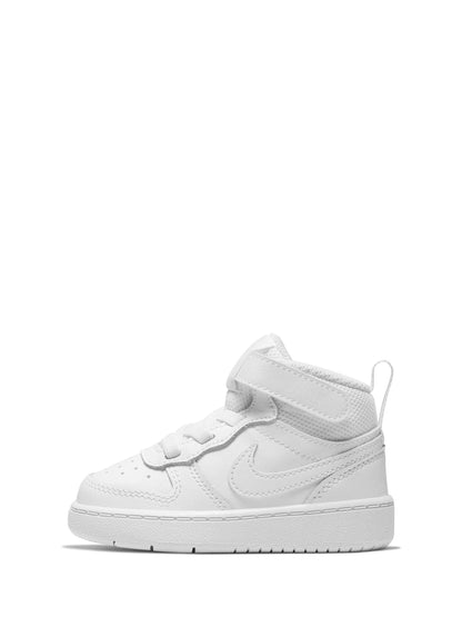 Nike White Toddler Court Borough Mid Trainers image 2