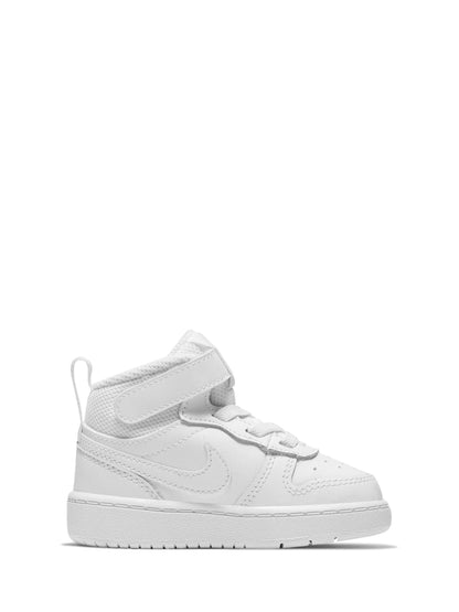 Nike White Toddler Court Borough Mid Trainers image 3