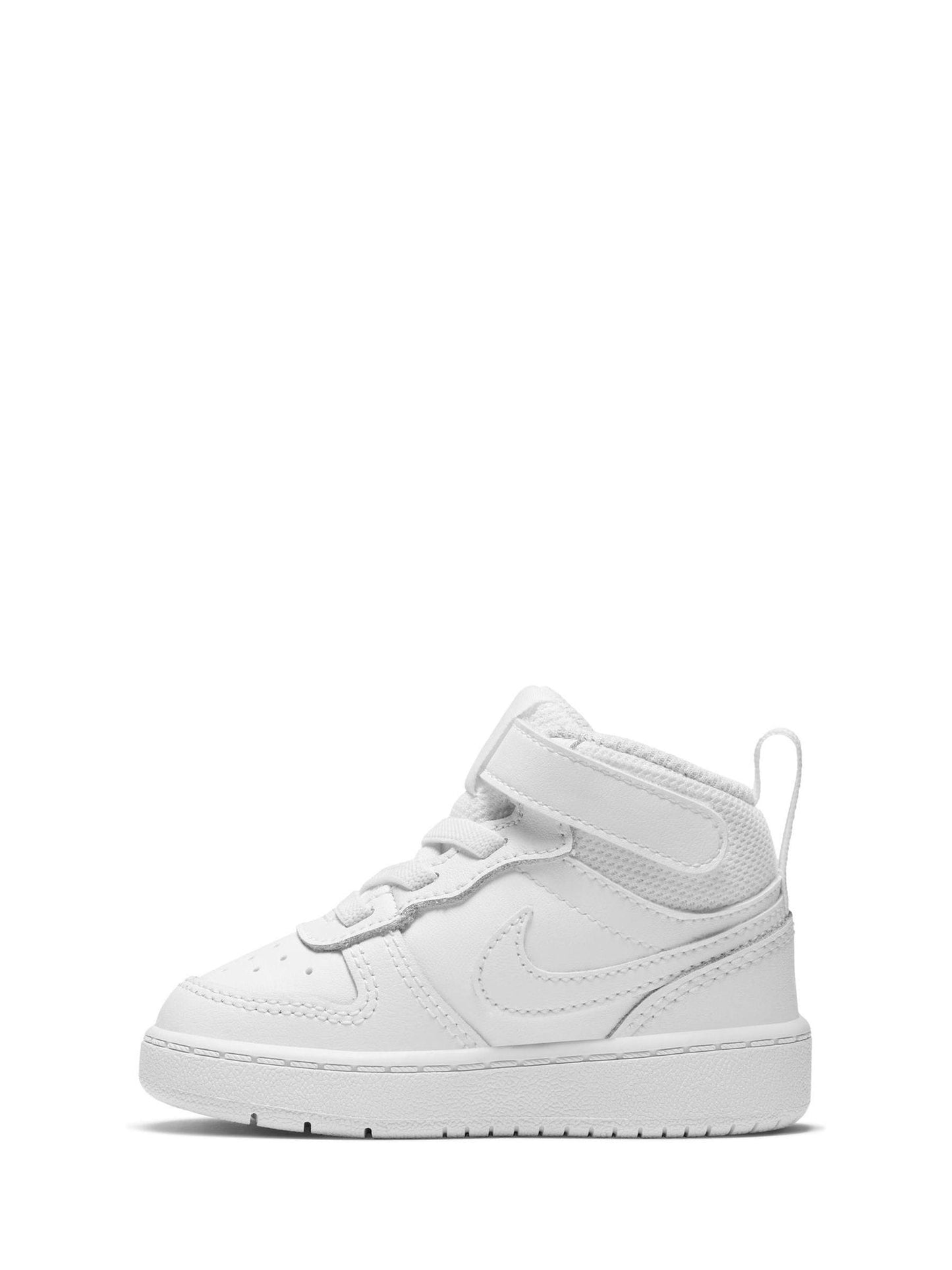 Nike White Toddler Court Borough Mid Trainers image 4