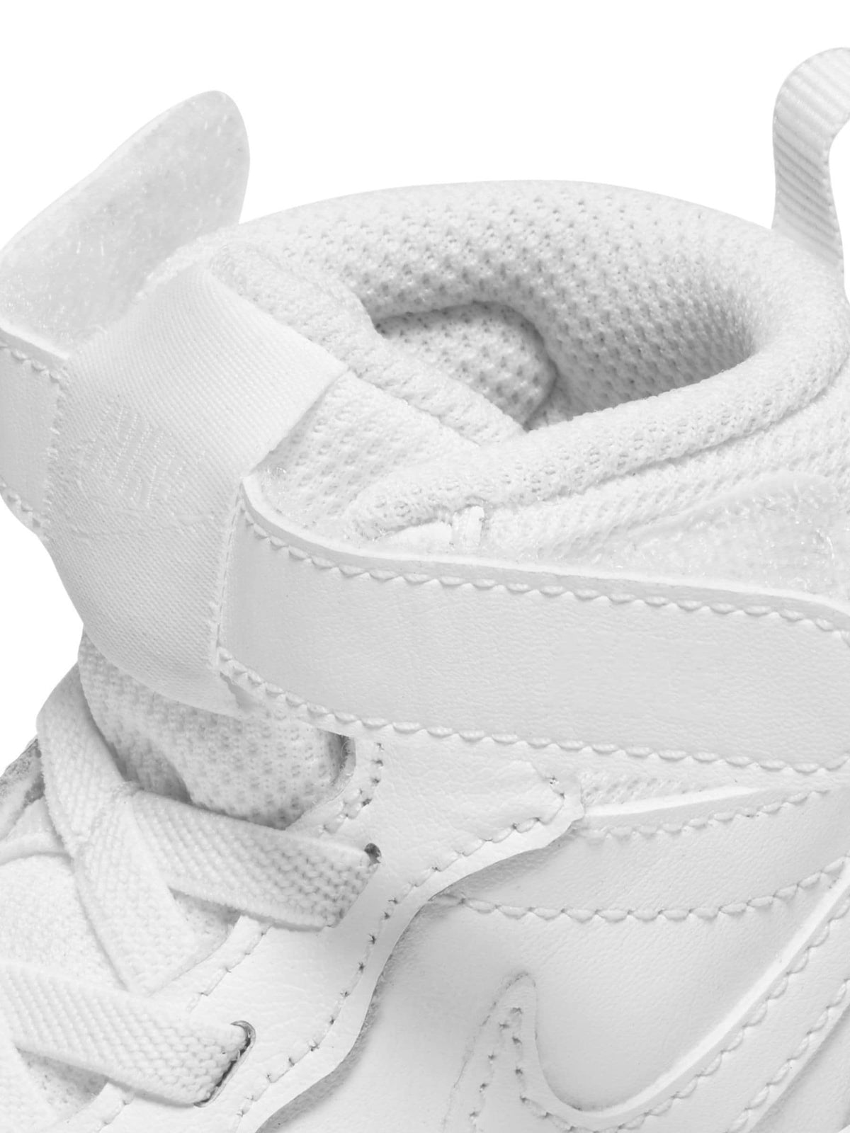 Nike White Toddler Court Borough Mid Trainers image 7