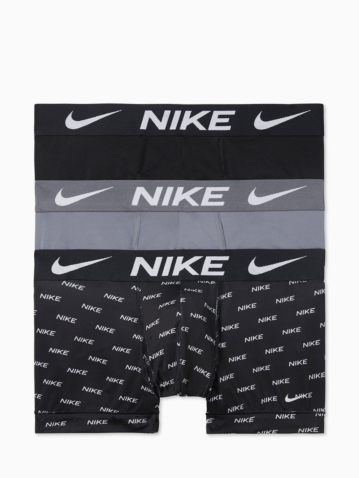 Dsiney Kidz - Nike Grey Dri-FIT Essential Micro Boxer Trunks 3 Pack image 1
