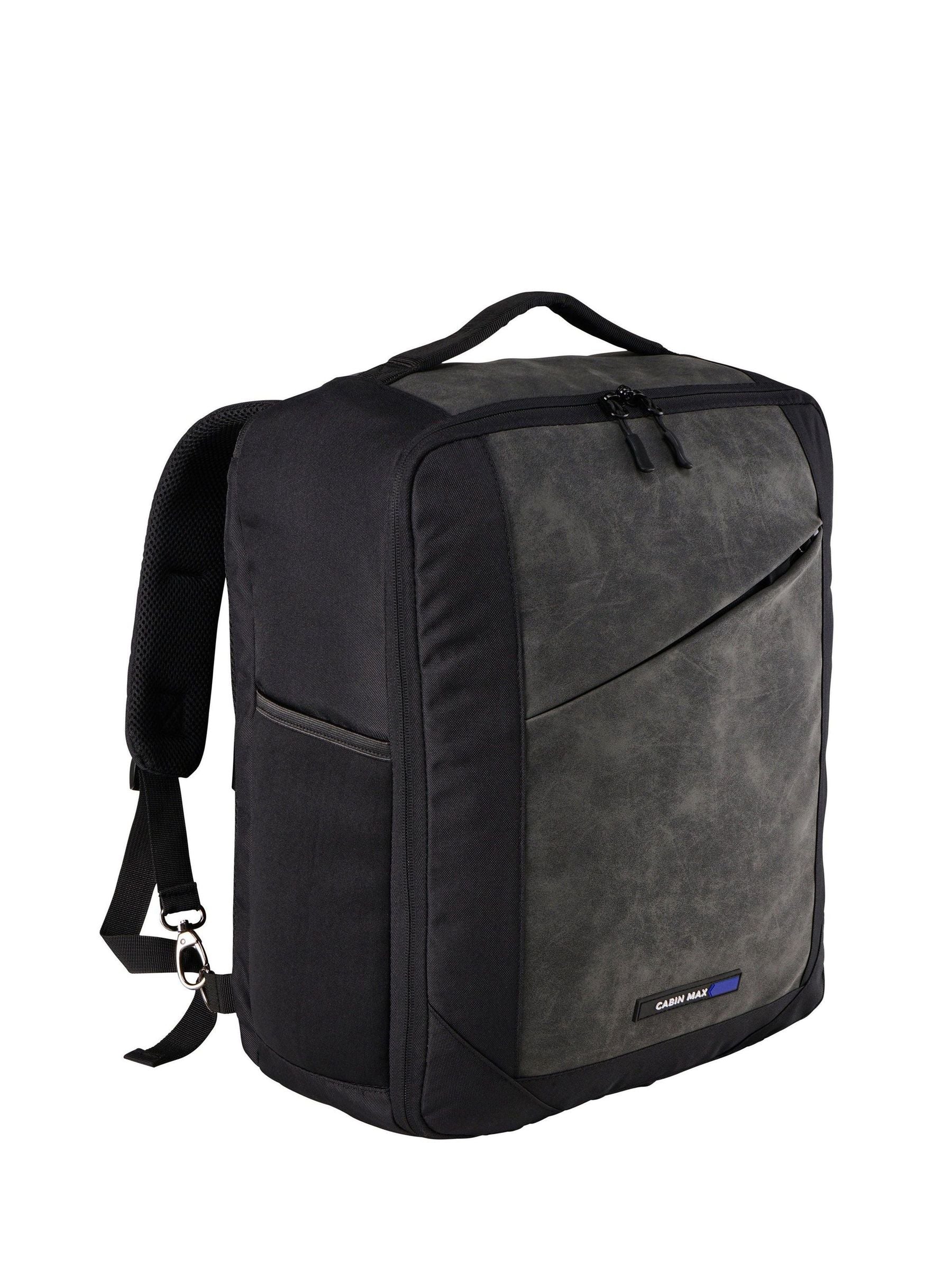 Cabin Max Black Manhattan 40cm Underseat 20 Litre Travel Backpack image 1