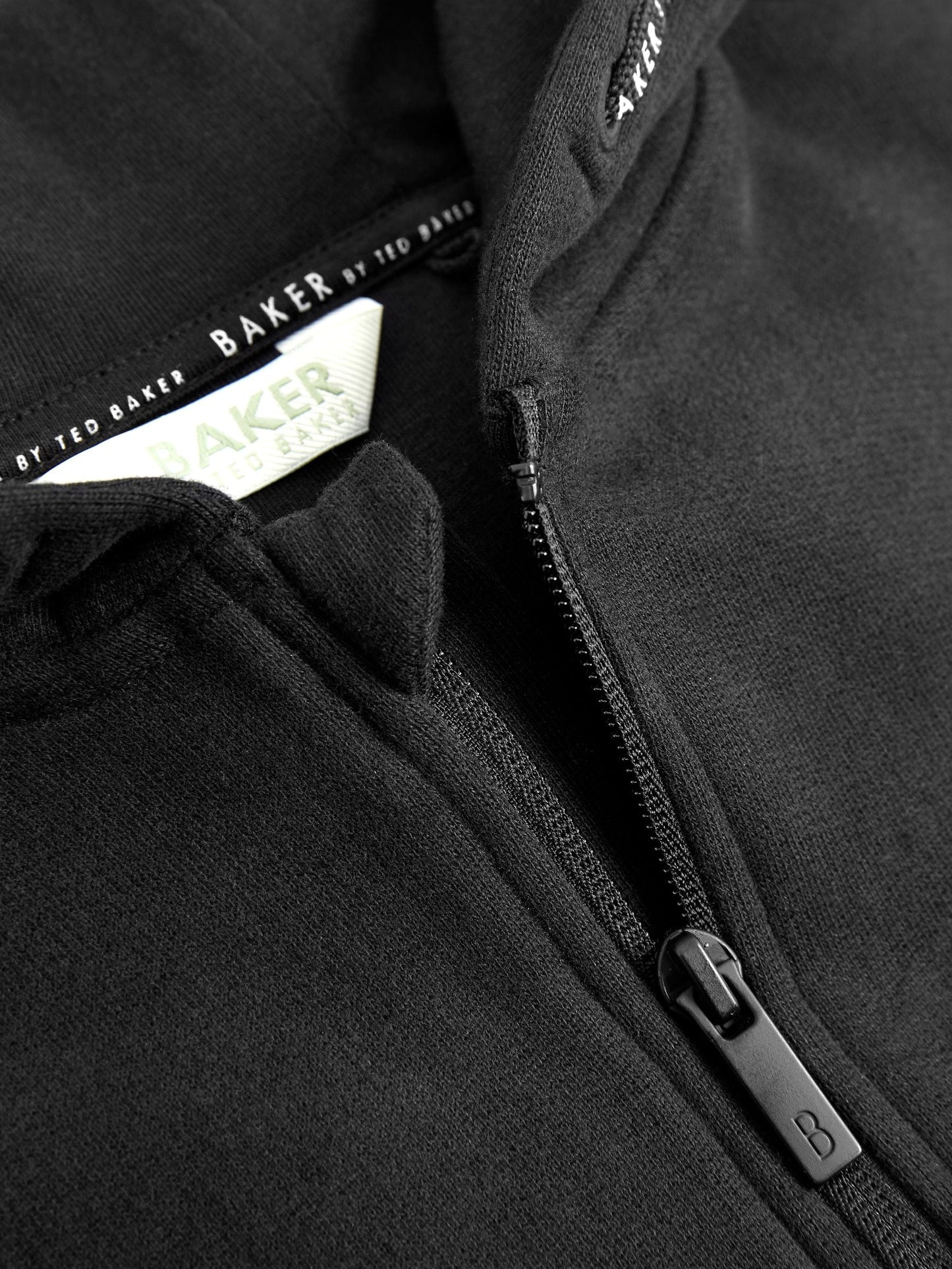 Dsiney Kidz - Baker by Ted Baker Black Baker by Ted Baker Zip Through Hoodie and Jogger Set image 10