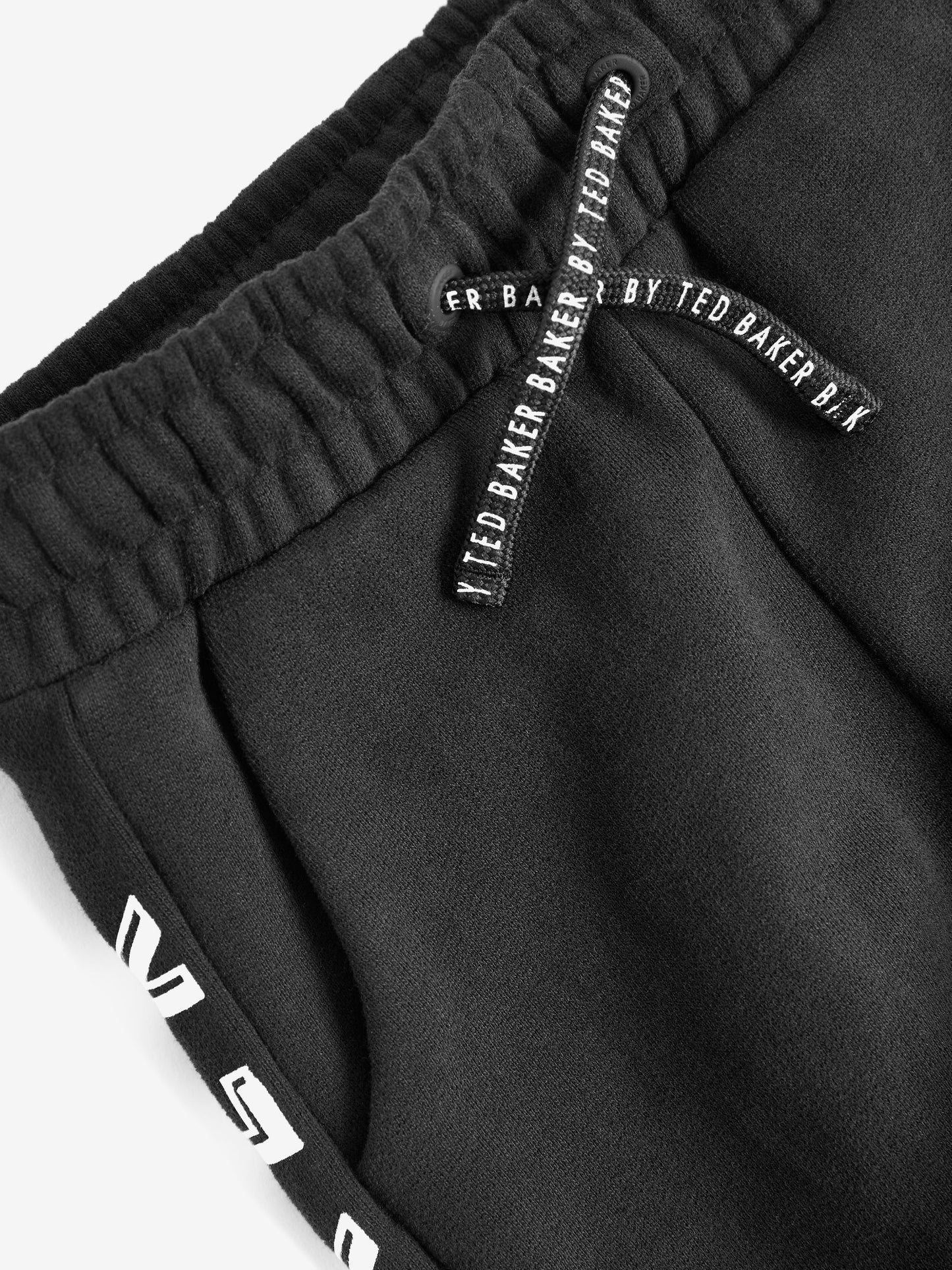 Dsiney Kidz - Baker by Ted Baker Black Baker by Ted Baker Zip Through Hoodie and Jogger Set image 11