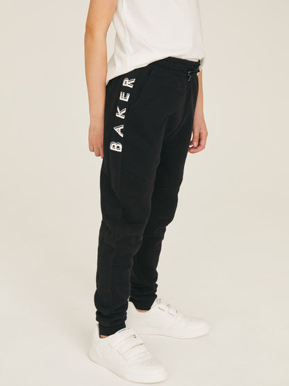Dsiney Kidz - Baker by Ted Baker Black Baker by Ted Baker Zip Through Hoodie and Jogger Set image 4