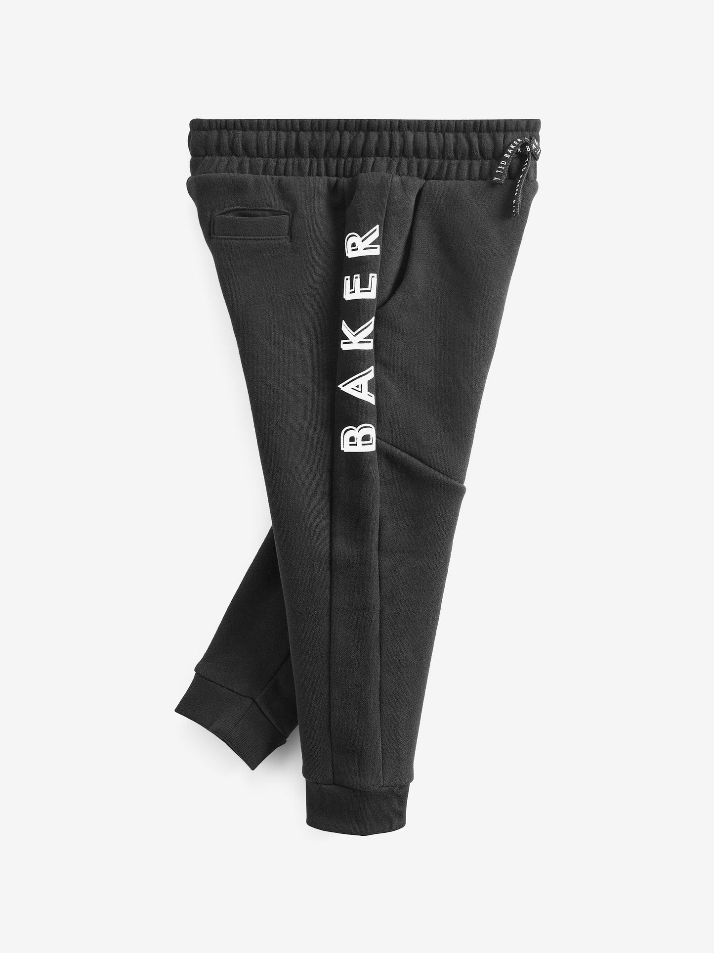 Dsiney Kidz - Baker by Ted Baker Black Baker by Ted Baker Zip Through Hoodie and Jogger Set image 9