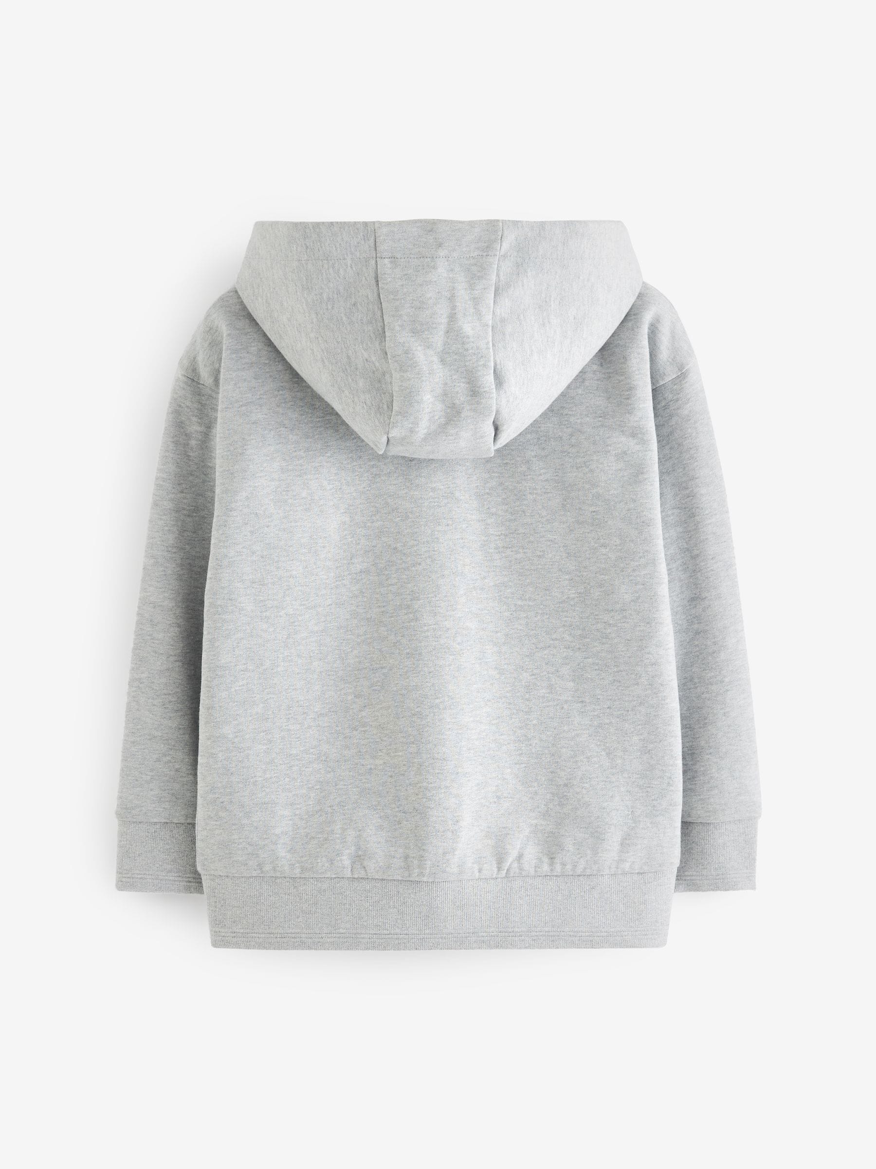 Dsiney Kidz - Baker by Ted Baker Grey Baker by Ted Baker Zip Through Hoodie and Jogger Set image 11