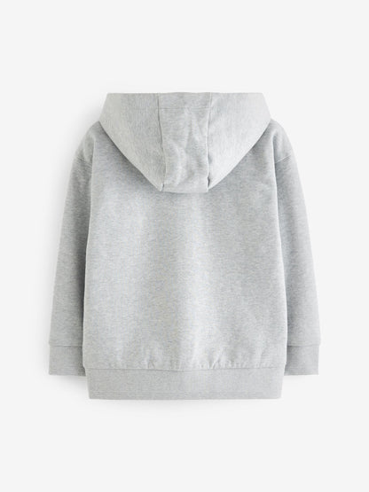 Dsiney Kidz - Baker by Ted Baker Grey Baker by Ted Baker Zip Through Hoodie and Jogger Set image 11