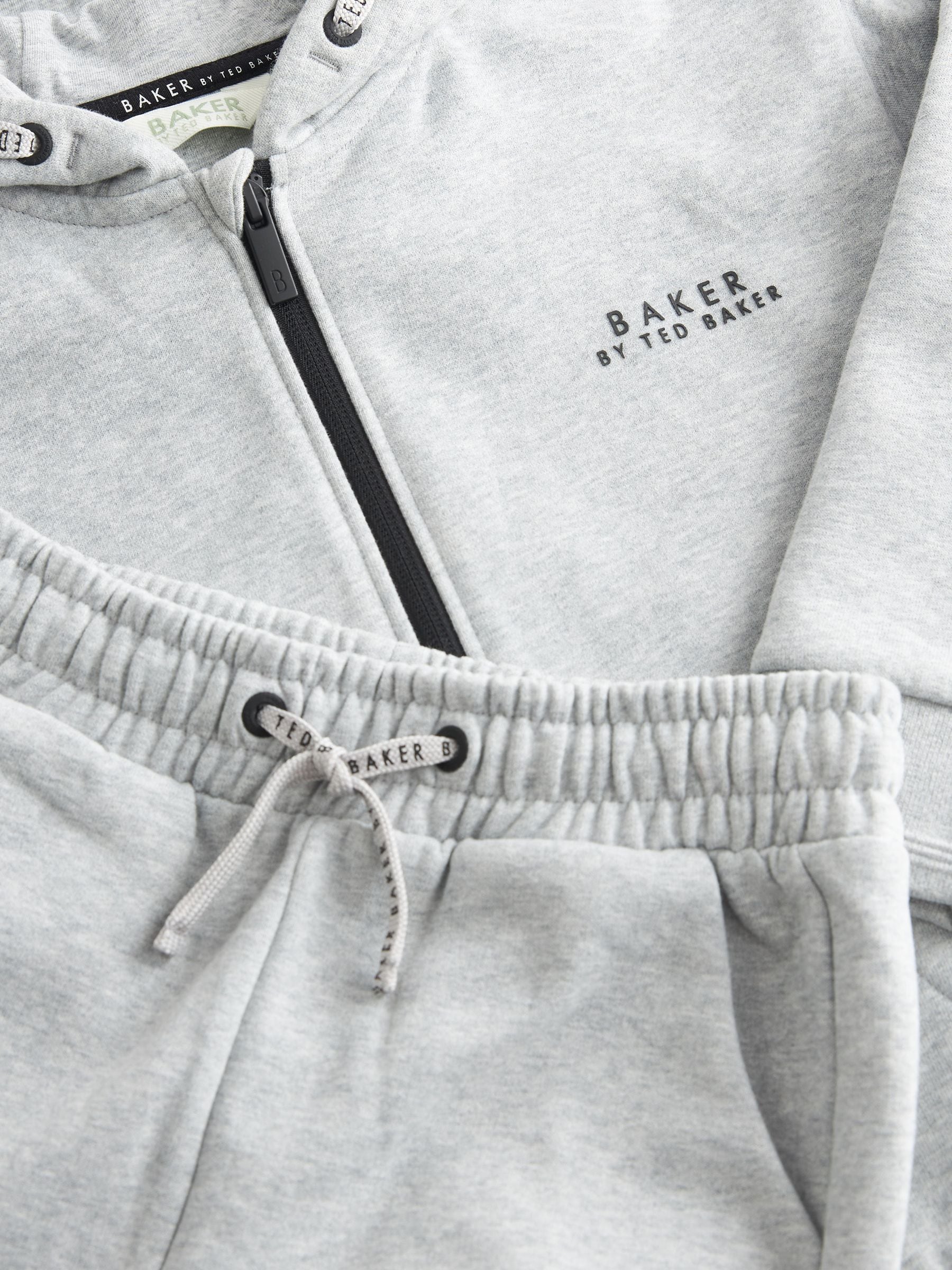Dsiney Kidz - Baker by Ted Baker Grey Baker by Ted Baker Zip Through Hoodie and Jogger Set image 13