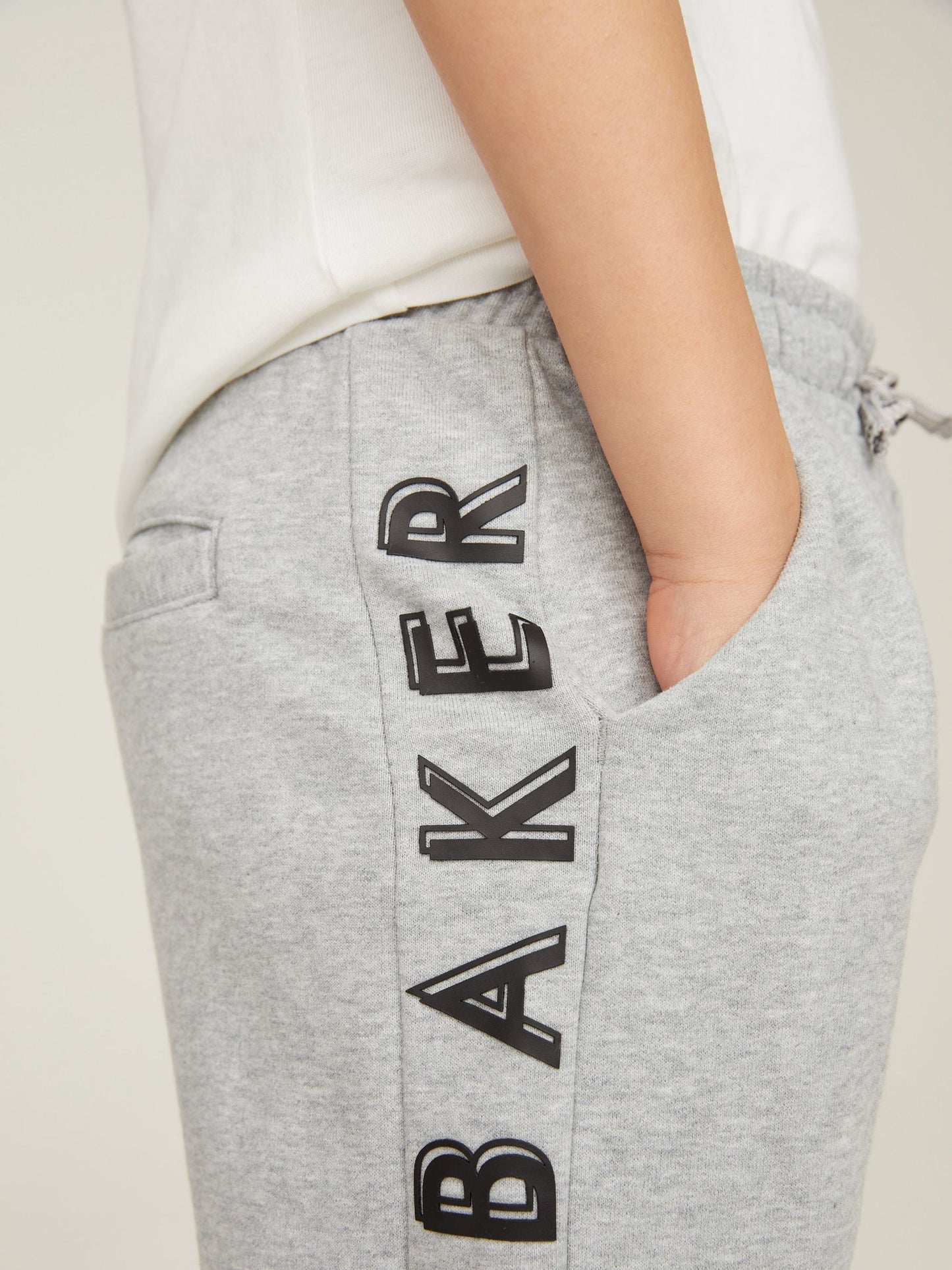 Dsiney Kidz - Baker by Ted Baker Grey Baker by Ted Baker Zip Through Hoodie and Jogger Set image 7