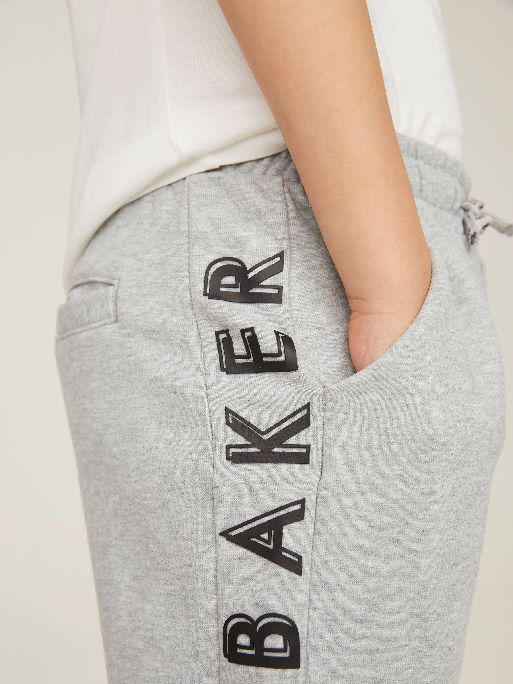 Dsiney Kidz - Baker by Ted Baker Grey Baker by Ted Baker Zip Through Hoodie and Jogger Set image 7