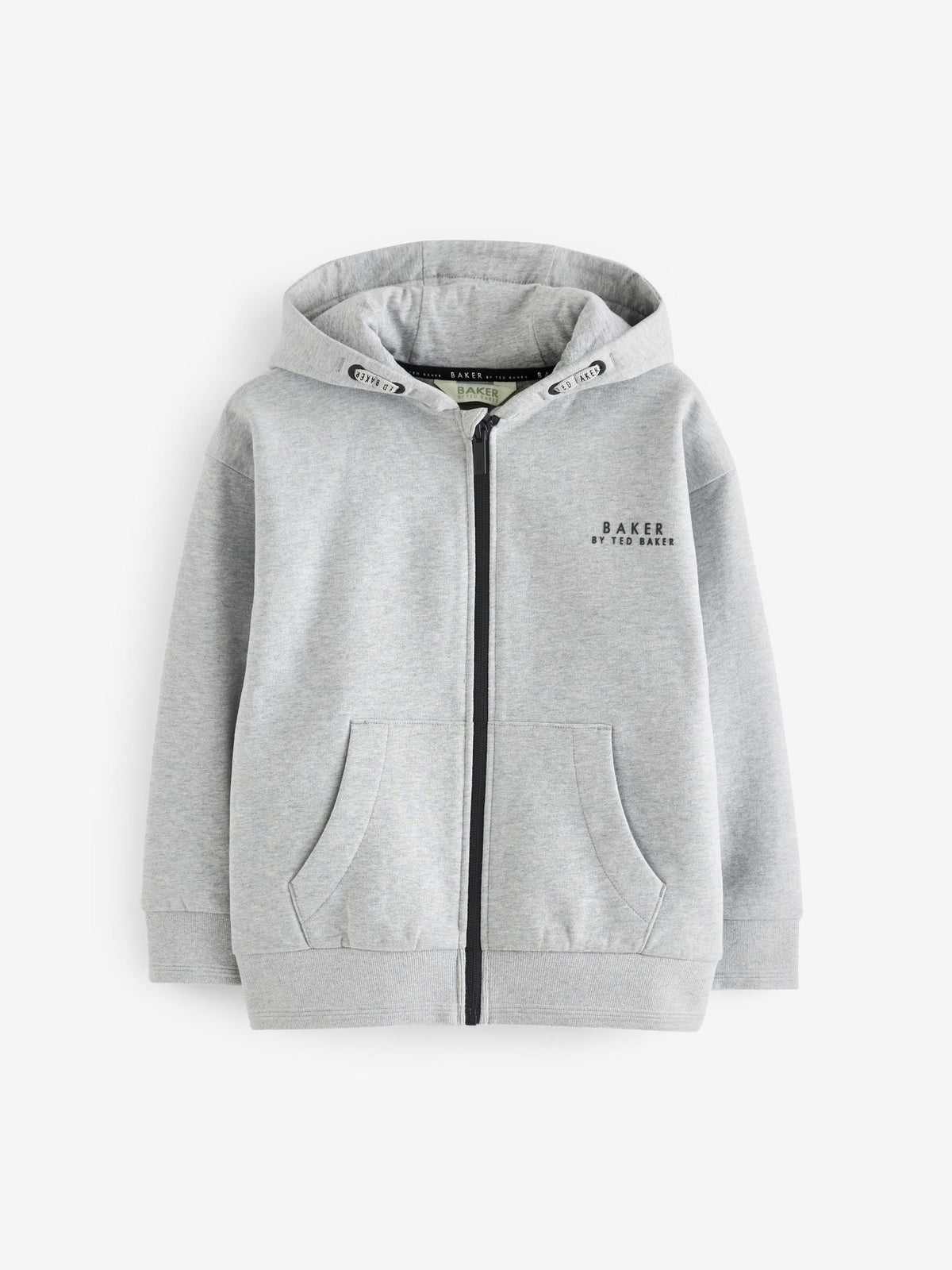 Dsiney Kidz - Baker by Ted Baker Grey Baker by Ted Baker Zip Through Hoodie and Jogger Set image 9