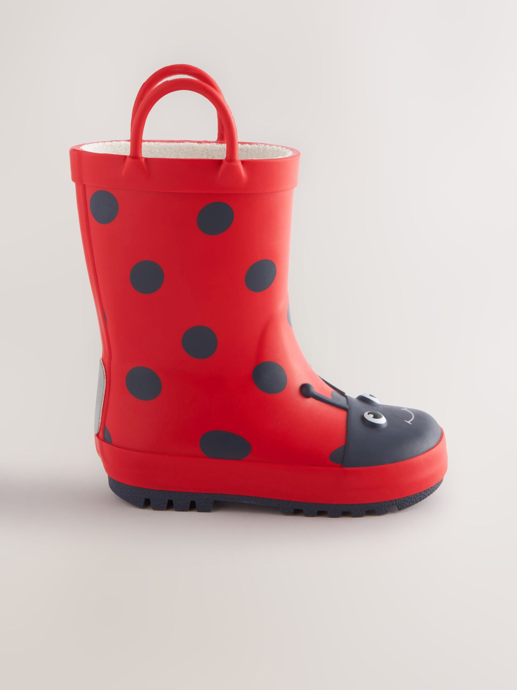 Red Ladybird Handle Wellies image 2