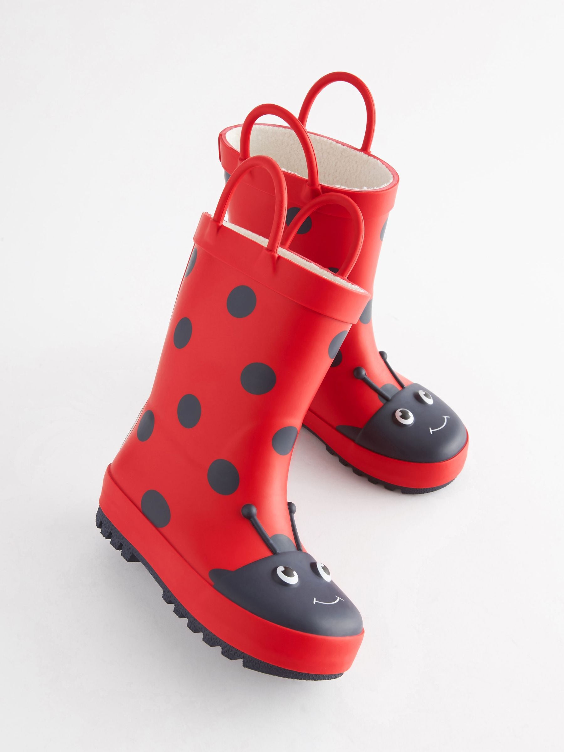 Red Ladybird Handle Wellies image 1