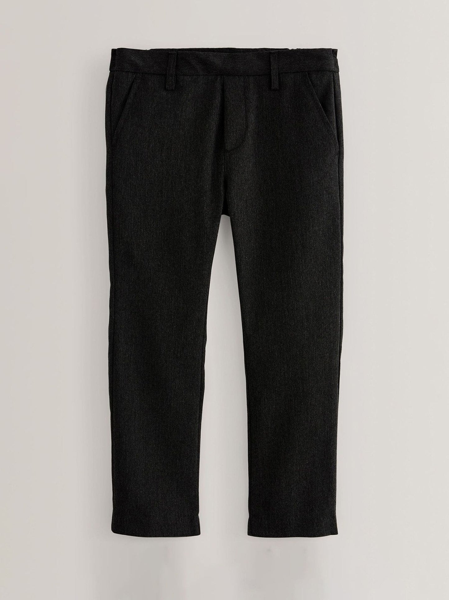 Dsiney Kidz - Black Skinny School Formal Stretch Pull On Waist Trousers (3-17yrs) image 1