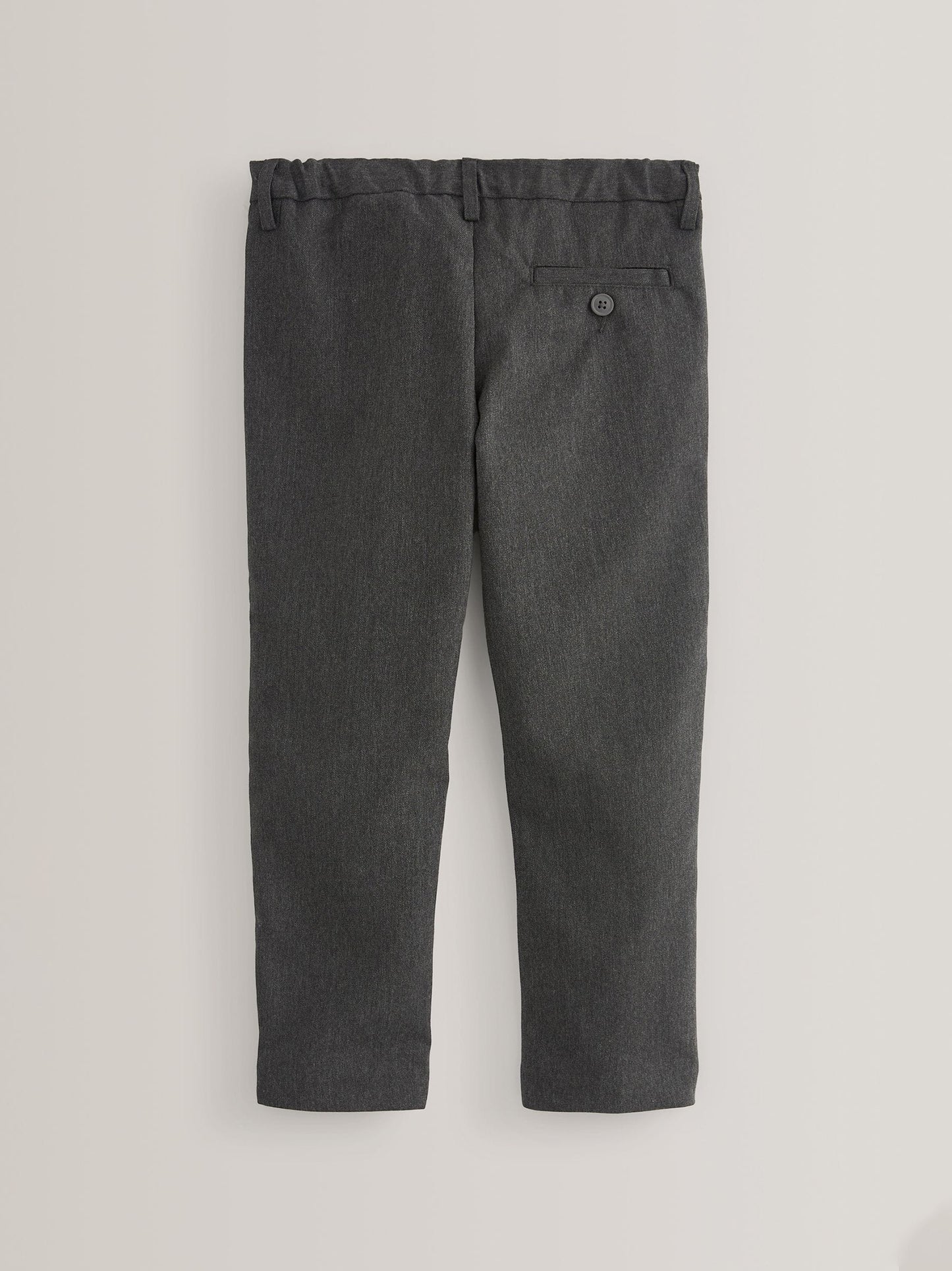 Dsiney Kidz - Grey Skinny School Formal Stretch Pull On Waist Trousers (3-17yrs) image 2